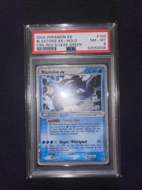 Pokemon Card EX Fire red FRLG Rev holo Onix 42/112 PSA