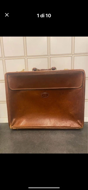 BORSA 24 ORE the bridge valigia valigetta Usato Usata Pelle 100434