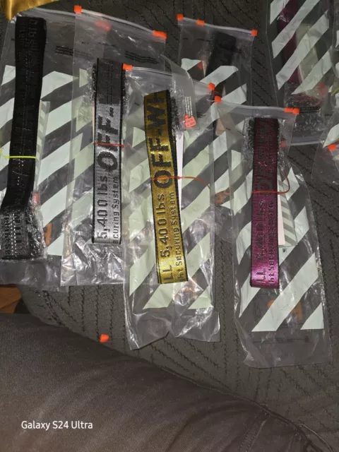 OFF-WHITE Industrial Belt Black And other Colors Designer Belt