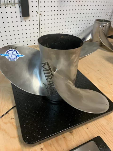 Mercury Mirage 15 Pitch Left Hand Propeller 48-19841 15P