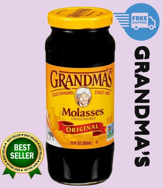 GRANDMA'S ORIGINAL UNSULPHURED Molasses, 12 fl oz 9.99 PicClick