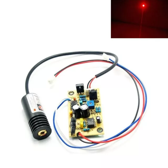 5V 150mw 650nm Red Laser Diode Module Focus Dot Lasers 18x45mm TTL Driver