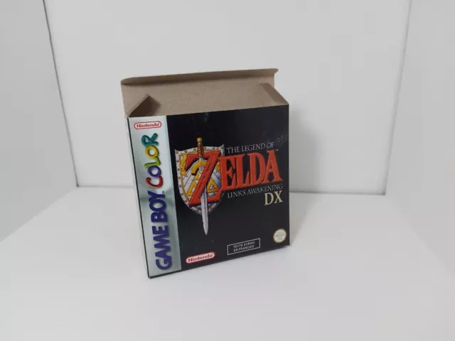 Only Box - The Legend of Zelda Link's Awakening DX  -  Gameboy Color - Pal -