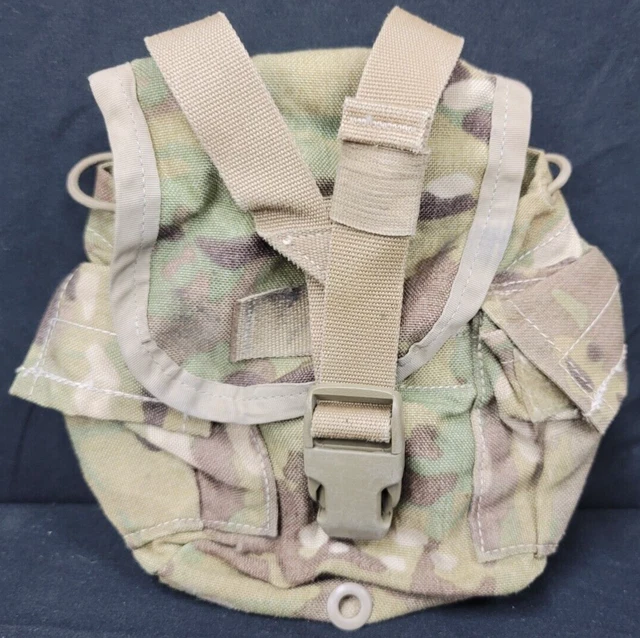 USGI OCP Multicam Molle II 1 QT General Purpose Canteen Pouch VGC