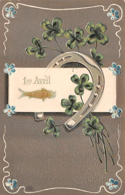 Cartolina - Fantasia, 1 Er Avril, Cartolina Rilievo