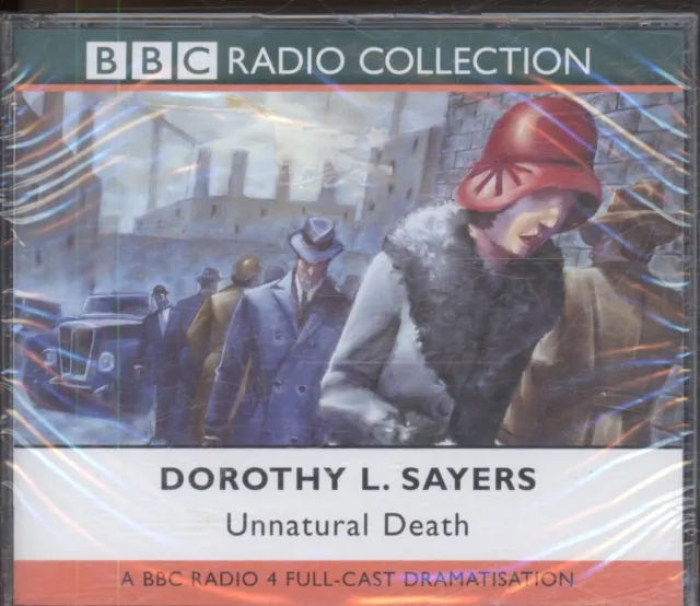 Dorothy L. Sayers Unnatural Death triple CD UK Bbc 2002 3 X CD Full Cast
