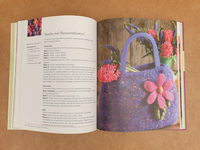 Strickbuch Traumhafte Taschen zum Stricken und Filzen gebraucht 3