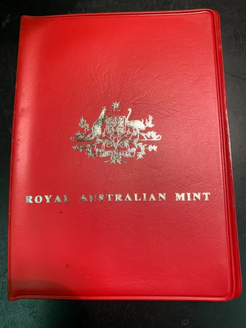 1974 Australia 6 Coin Mint Set --Original Packaging