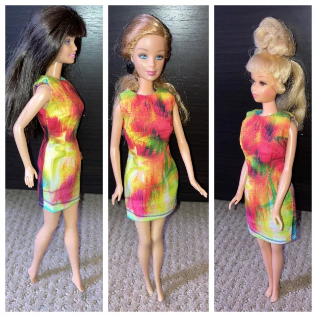 HM VINTAGE STYLE Sheath Dress for Barbie, vintage/retro Barbie, and ...