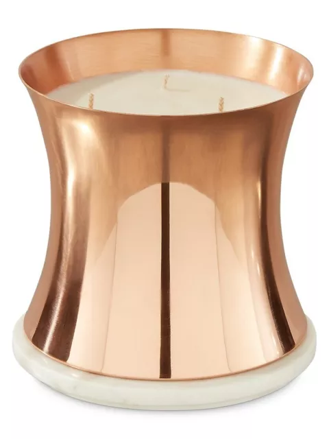 Tom Dixon Eclectic Copper Large London Candle With Marble Lid - NIB