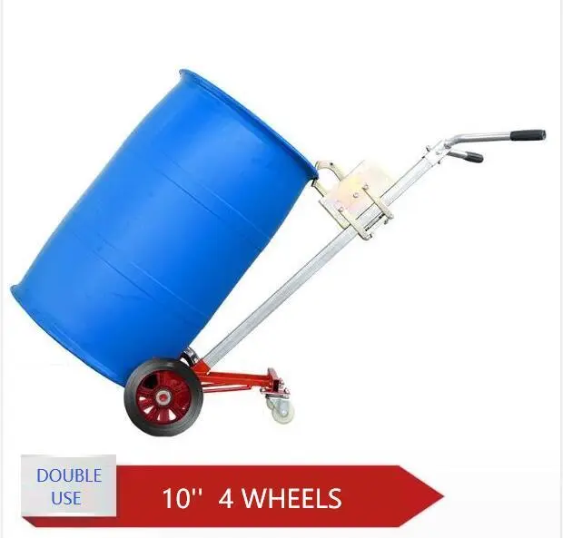 450KG Drum Dolly Truck Drum Trolley Drum Mover Rubber Wheels 2 or 4
