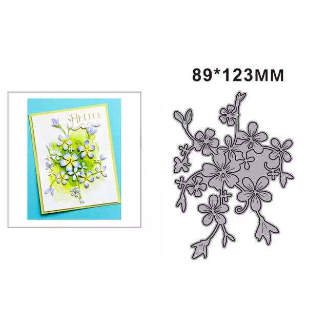 Blumen Stanzformen Metal Cutting Dies Scrapbooking Stanzschablonen Präge Stencil