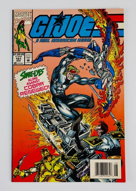 G.I. Joe #151 Newsstand Scarce A Real American Hero GI 1994 Hot Key No Reserve!