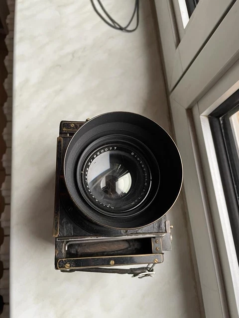 Rare Zeiss Ikon Miroflex A 859/3 folding SLR plate camera 6.5 x