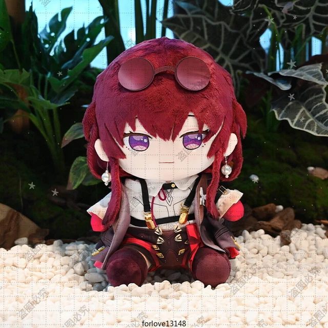 Honkai: Star Rail Kafka Anime Pillow Sitting Posture Plush Doll Toys 30cm
