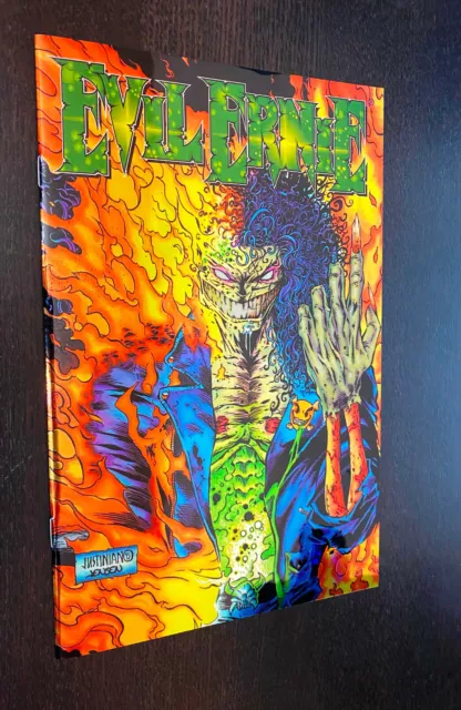 EVIL ERNIE Straight to Hell #1 (Chaos Comics 1997) -- PREMIUM Chromium VARIANT