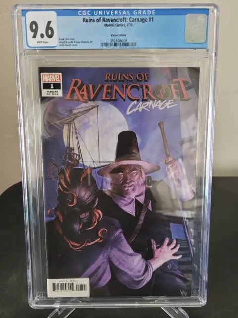 Ruins Of Ravencroft: Carnage #1 Cgc 9.6 Graded 2020 Ariel Olivetti Variant Cover