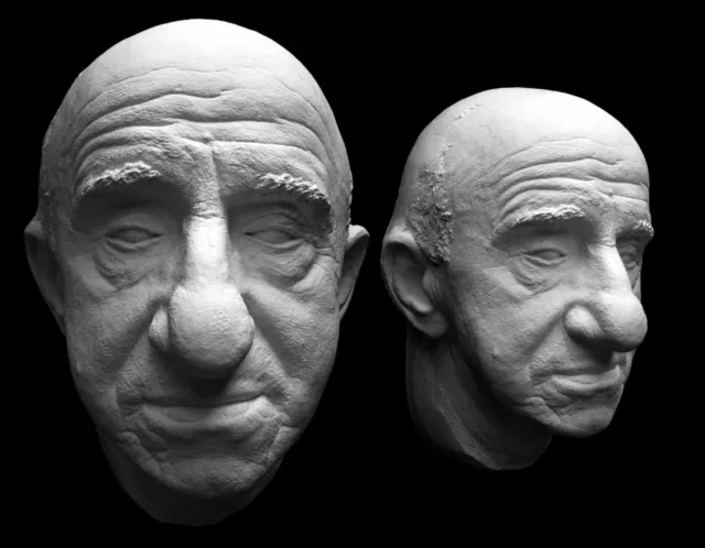 Jimmy Durante Life Mask: Mad Mad Mad Mad World, The Man Who Came To Dinner.