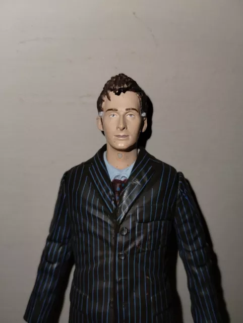 DOCTOR WHO TENTH 10th David Tennant Figure- White Converse/Missing 3D ...