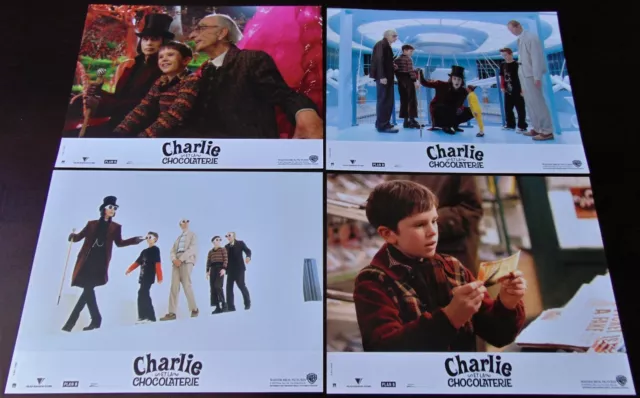 Charlie et la Chocolaterie *8 Photos Lobby Cards France *21x28cm *8"11" 2005