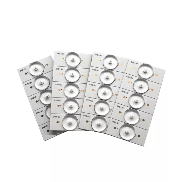 20PCS 3V   Beads with Optical Lens Fliter for 32-65  TV  I0L6