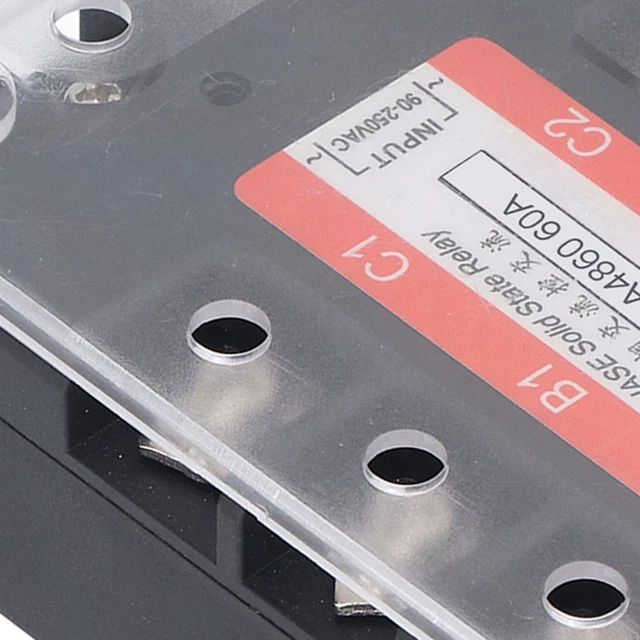 AC To AC Relay Module 3 Phase 90250V Input 24480V Output Multifunctional
