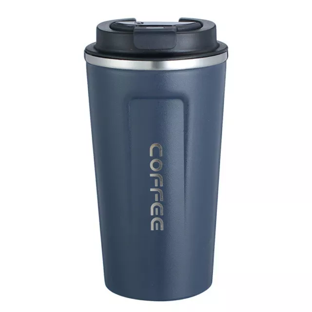 new Insulated Coffee Mug Cup Travel Thermal Stainless Steel Temperature Display 16