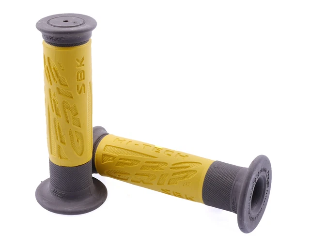 Grips ProGrip 716 Enduro jaune noir, scooter, vélomoteur
