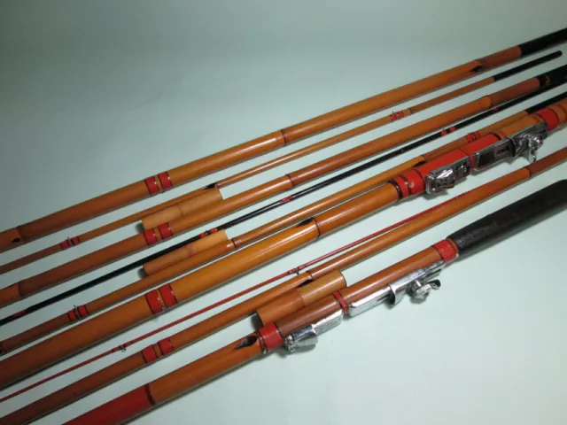 TOSAKU MASTER CRAFT Japanese traditional Bamboo 2wey Rod Vintage