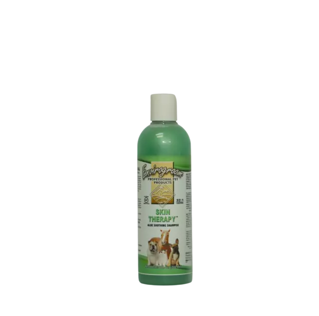 Envirogroom Skin Therapy Aloe Soothing Antiseptic Shampoo 17oz  Dog Pet Grooming