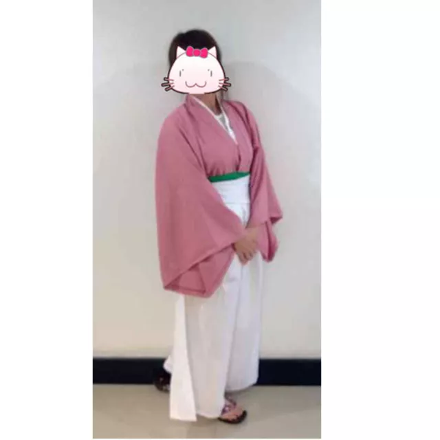 Hakuouki Yukimura Chizuru kimono Halloween Cosplay Costume 2