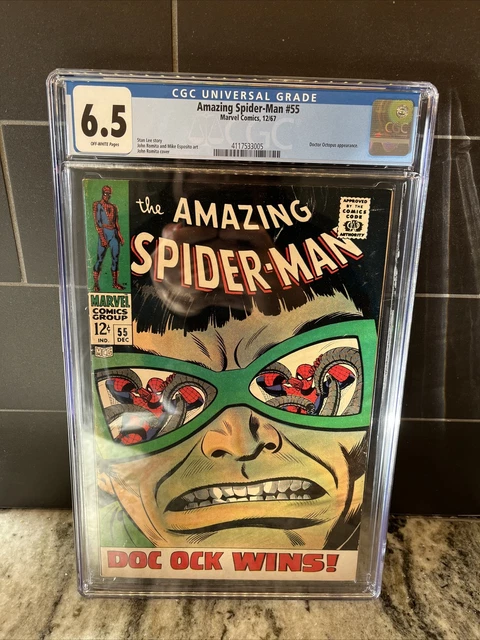 CGC 6.5 The Amazing Spider-Man #55 1967 Doc Ock Wins! Silver Age Marvel