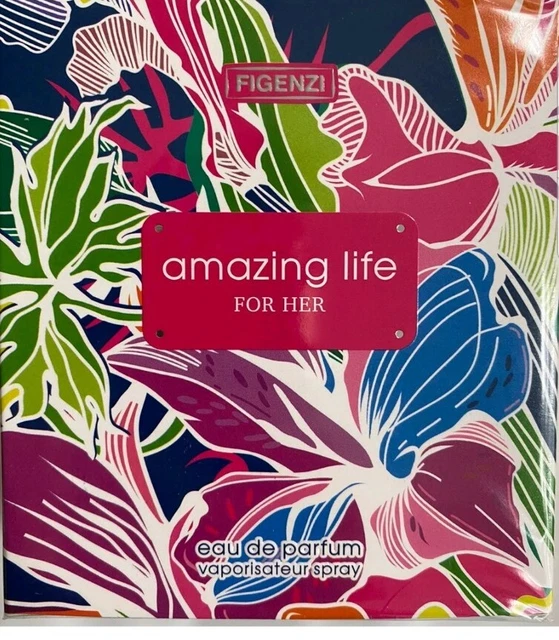 Parfum Figenzi Amazing Life EDP 100 Ml Pour Femme - Royal Touch, Neuf Sous Emballage
