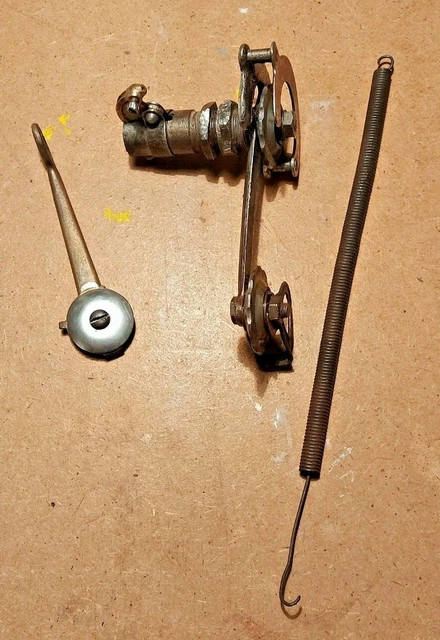 derailleur arriere SIMPLEX + manette vélo collection ancien