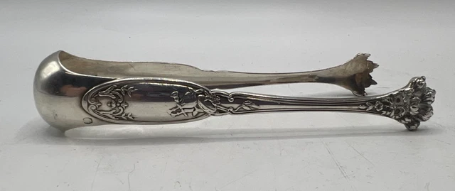 ANCIENNE PINCE A Sucre En Argent 800 EUR 13,25 - FR