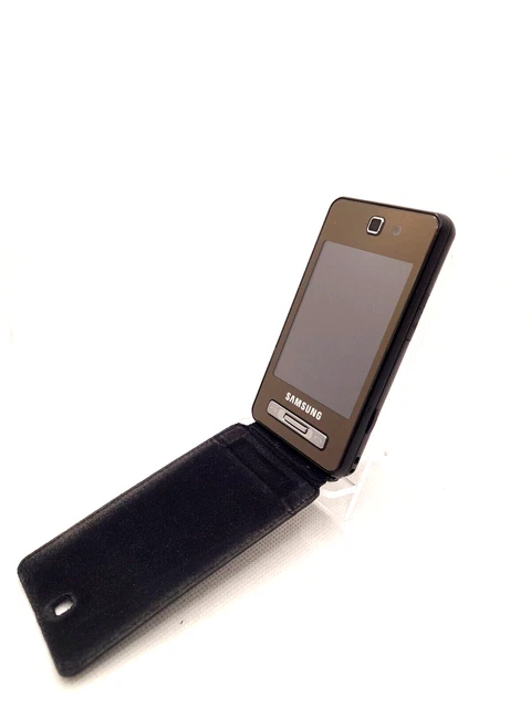 ORANGE NETWORK Samsung Tocco SGH-F480 Nero Touch Screen Vintage Retro Mobile