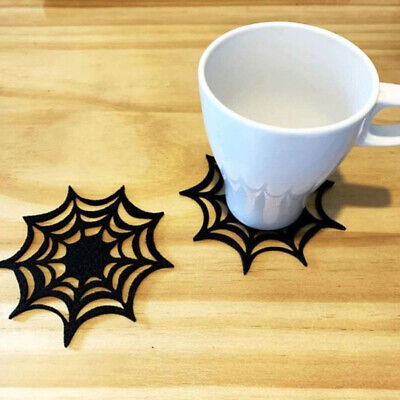 1 pieza Mantel de mesa de arañas posavasadas de Halloween Mantel Halloween Mantels para tienda HoYB