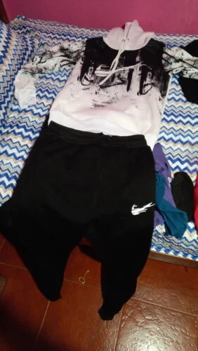nuova tuta da uomo  felpa con cappuccio pantaloni NIKE 2