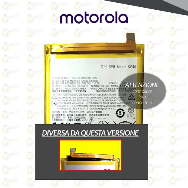 Batteria NA50 Per Motorola Edge 30 Pro / Edge Plus 2022 | 4800 MAh | Ricambio Con Kit Attrezzi E Istruzioni