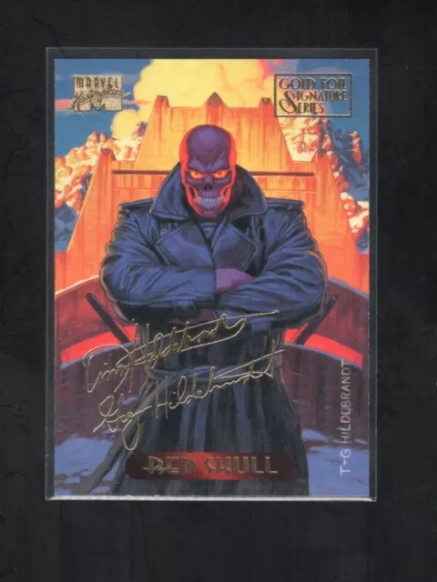 1994 Marvel Masterpiece Gold Signature Series #99 Red Skull