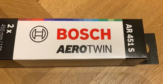 Scheibenwischer Bosch AEROTWIN AR 451 S Neu OVP