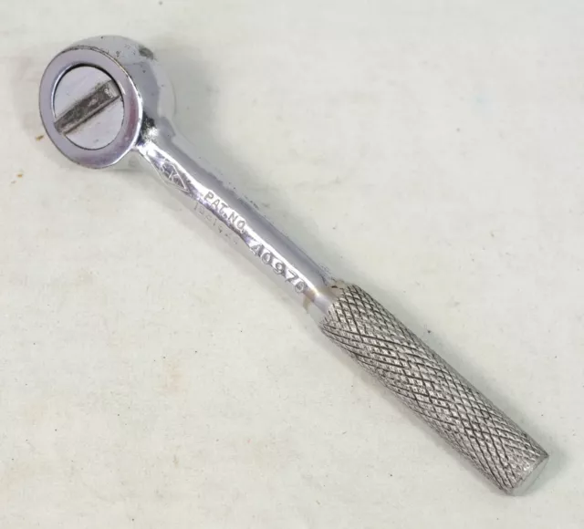 Llave de trinquete vintage SK 40970 1/4" mango de trinquete