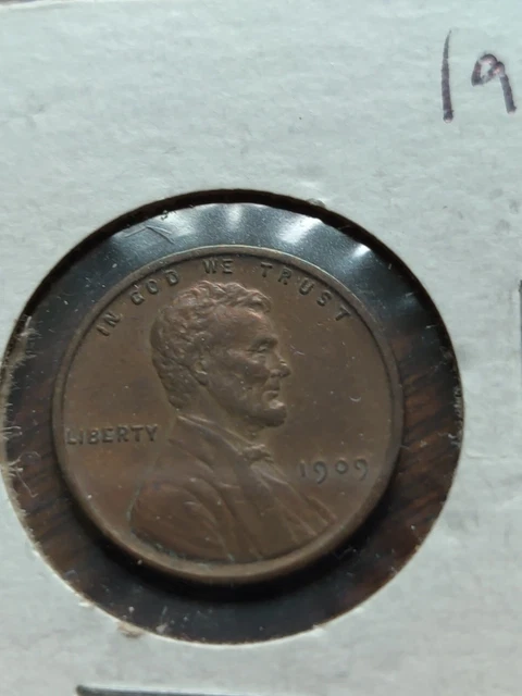 1909 vdb lincoln cent - AU