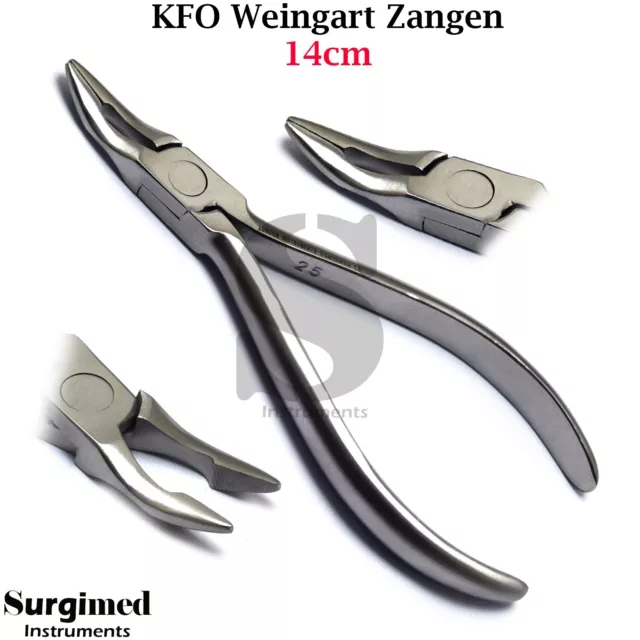 KFO Zangen Weingart Draht Ligaturen Kieferorthopädie Zahntechnik Dental Pliers