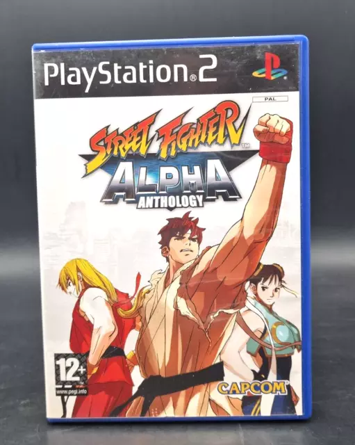 Street Fighter Alpha Anthology Sony Playstation 2 PS2 - Complet - PAL FAH - TBE