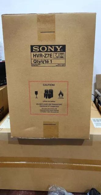 Sony HVR-Z7E HDV Camcorder PAL w/ Sony HVR-MRC1 Unit **New Sealed**