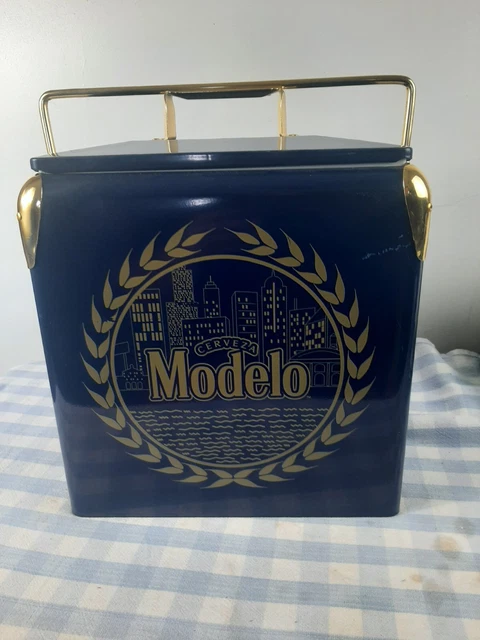 NEW Modelo 13 Liter Retro Vintage Style Ice Chest Cooler