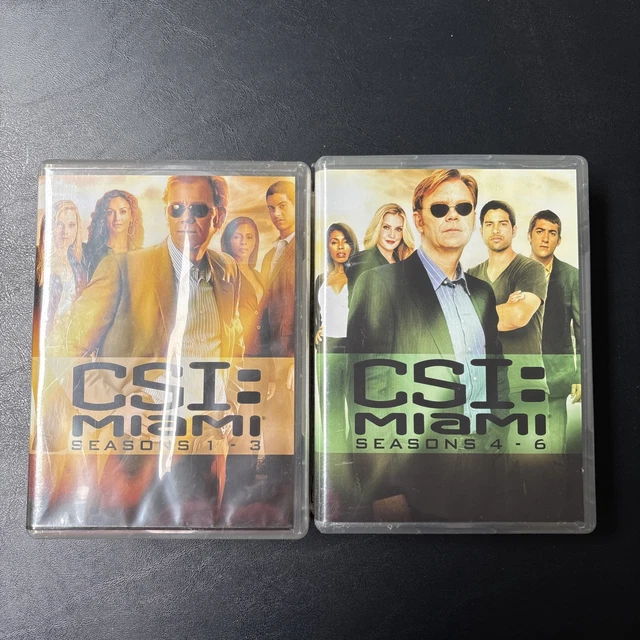 CSI MIAMI: COMPLETE TV Series Seasons 1-10 (DVD 65-Disc Box Set