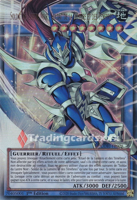 Duel Set Yu-Gi-Oh Yu-Gi-Oh! Quarter Century : Soldat Lustre Noir – Envoyé Du Début – Duel Set Scellé