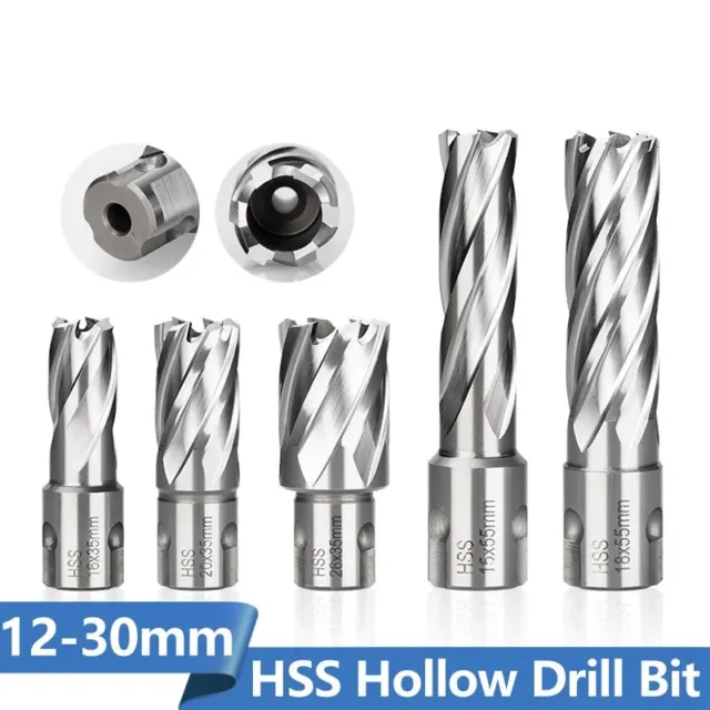 HSS Rotabroach Type Annular Mag Drill 12-60mm 25mm/ 50mm Broach Hole Cutter Bit